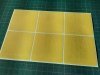 Omask 74014 Fw 190 A-5/6 (for Eduard) wheelbay yellow masking tape 1/48
